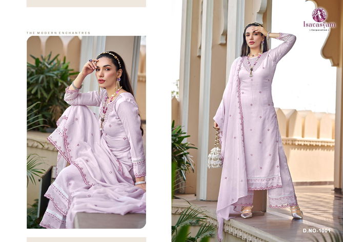 Palazzo House By Isavasyam Eid Readymade Suits Wholesale Market In Surat